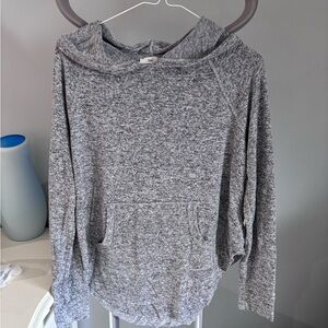 TNA Heathered Gray Hoodie